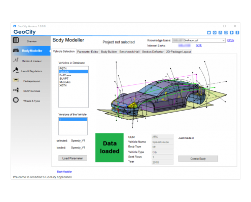 GeoCity - BodyModeler